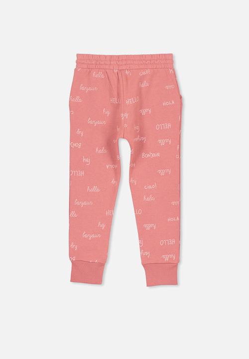 Cotton On - Kallie trackpant - pink