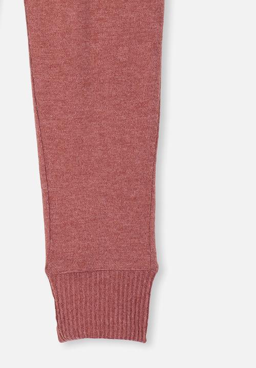 Cotton On - Super soft trackpant - red
