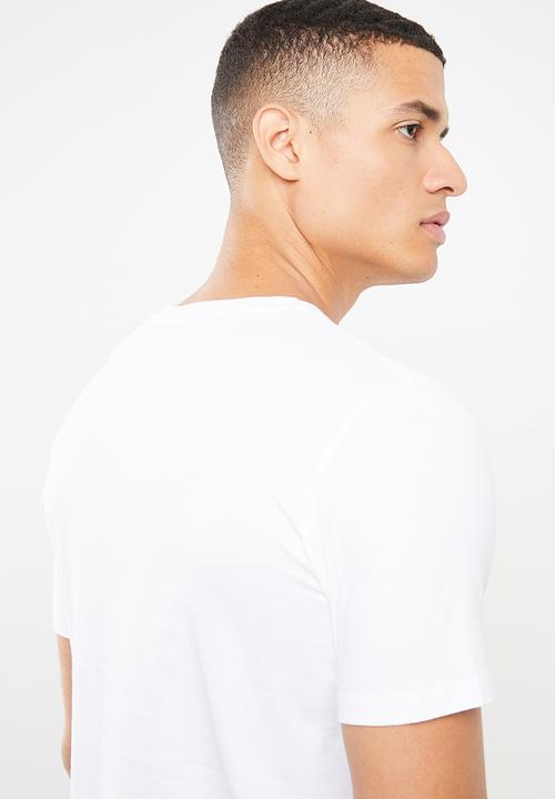 Jack & Jones - Running cactus short sleeve tee - white