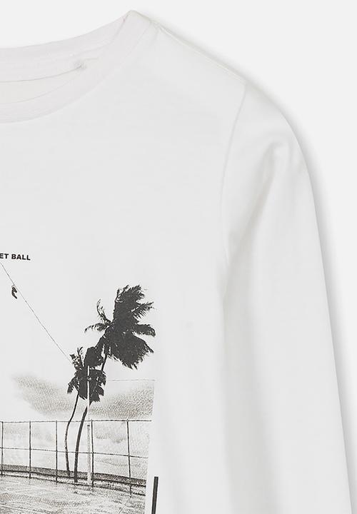 Cotton On - Tom long sleeve tee - white
