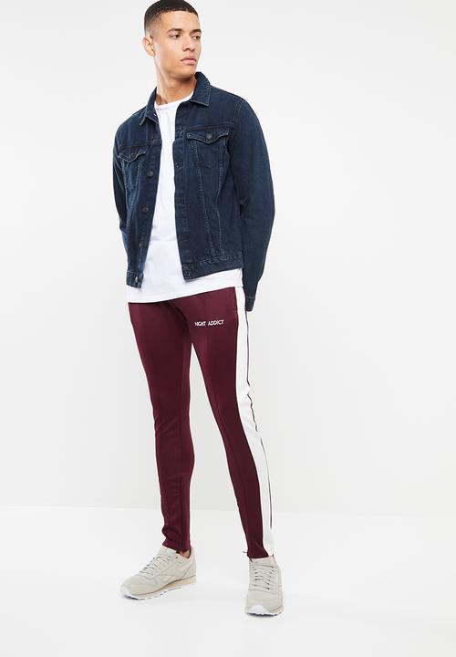 Night Addict - Queend pants - burgundy