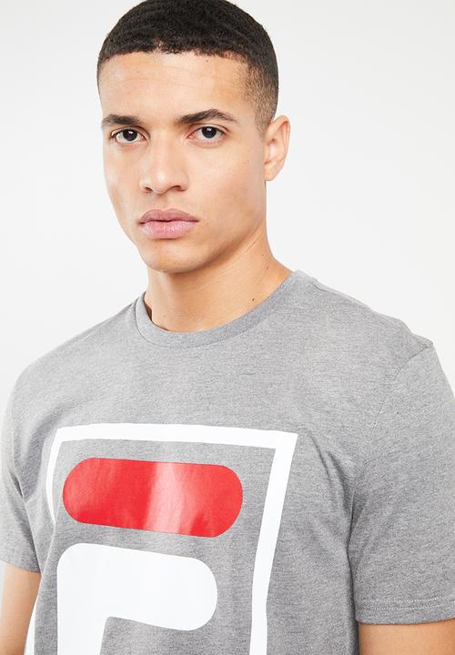 FILA - Stacker short sleeve crew neck tee - grey