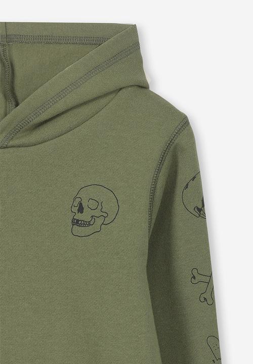 Cotton On - Liam hoodie - khaki