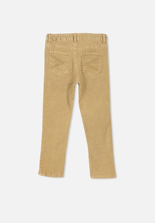 Cotton On - Malik cord pant - beige