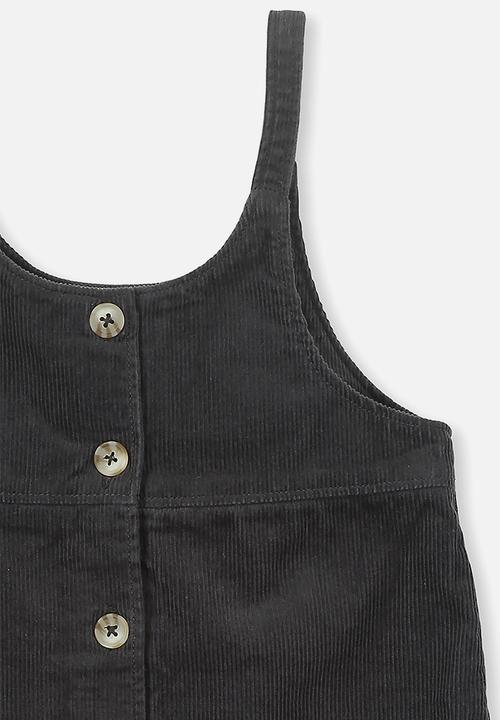 Cotton On - Willa dress - charcoal