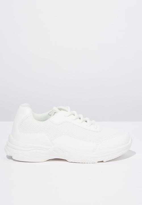 cotton on white shoes