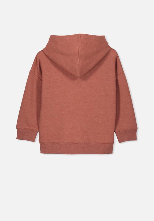 Cotton On - Scarlett wild child hoodie - red