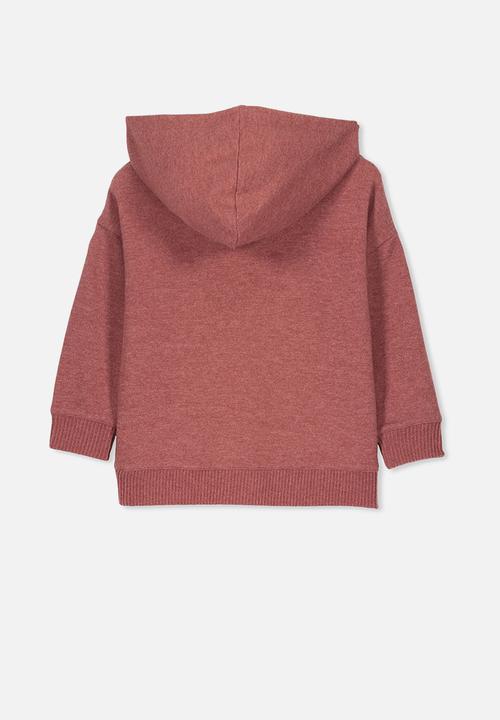 Cotton On - Super soft hoodie - red