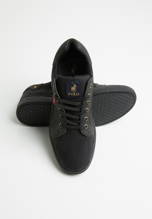 POLO - Canvas sneaker - black