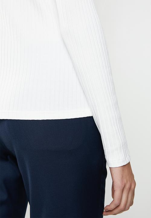 POLO - Sabrina turtle neck - white