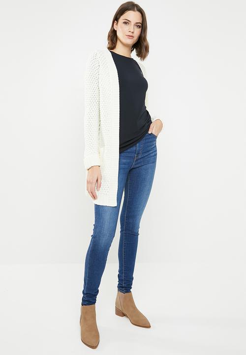 POLO - Emily long sleeve pony tee - navy