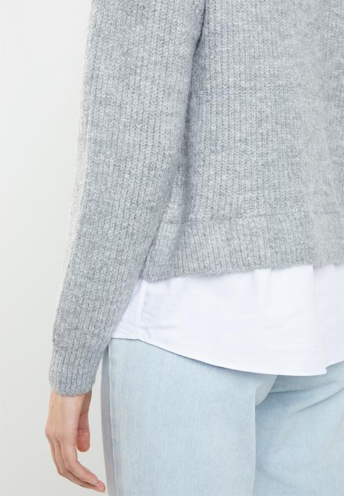 New Look - 2 in 1 jumper - grey
