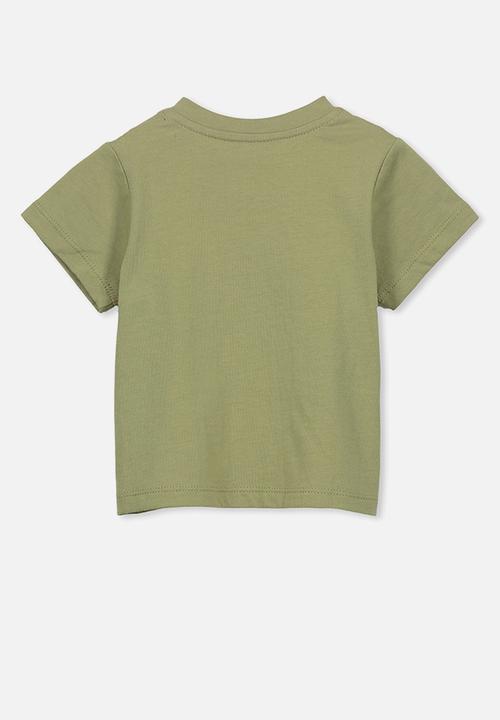 Cotton On - Jamie short sleeve tee - khaki