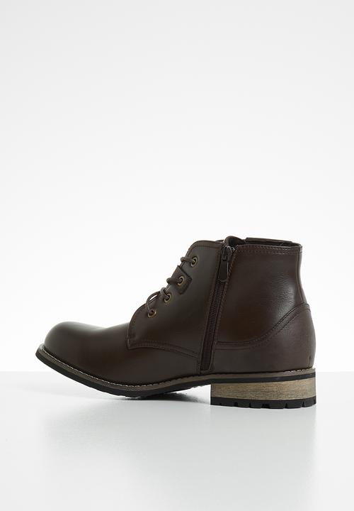 UrbanArt - Vivlite lace-up boot - brown