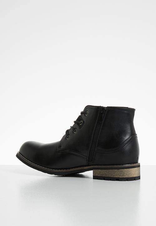 UrbanArt - Vivlite lace-up boot - black