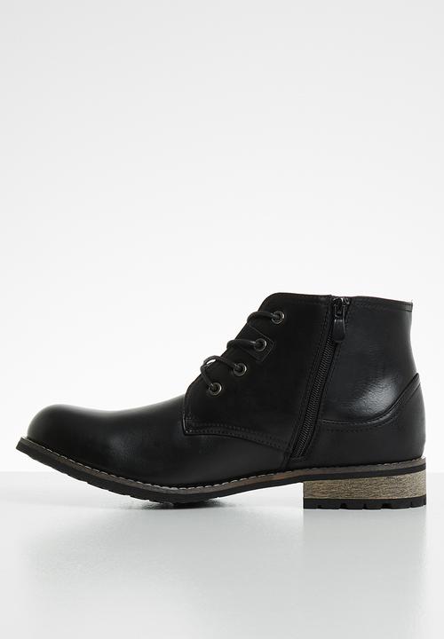 UrbanArt - Vivlite lace-up boot - black