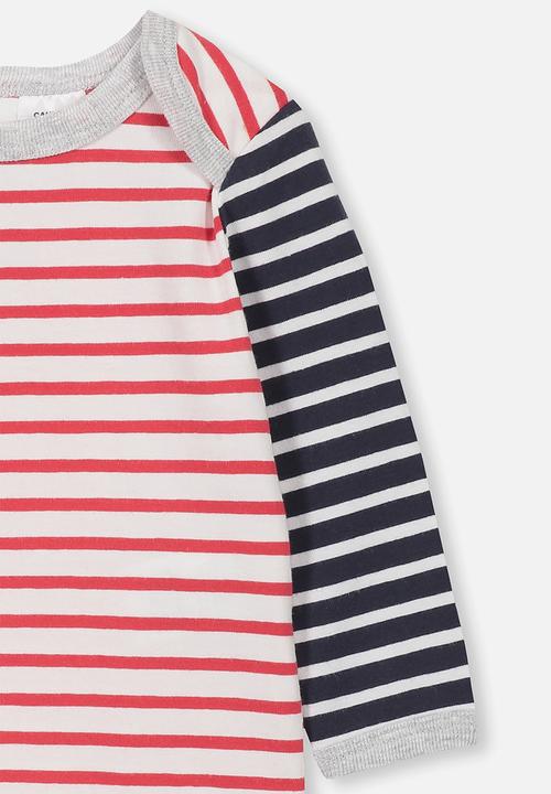 Cotton On - Mini long sleeve bubbysuit - multi