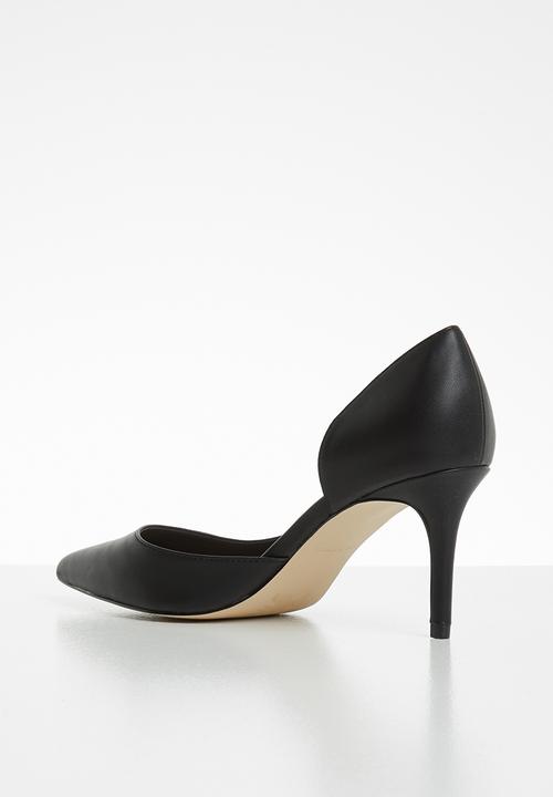 Call It Spring - Victoria court heel - black