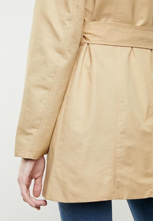 ONLY - Laura long trenchcoat - beige