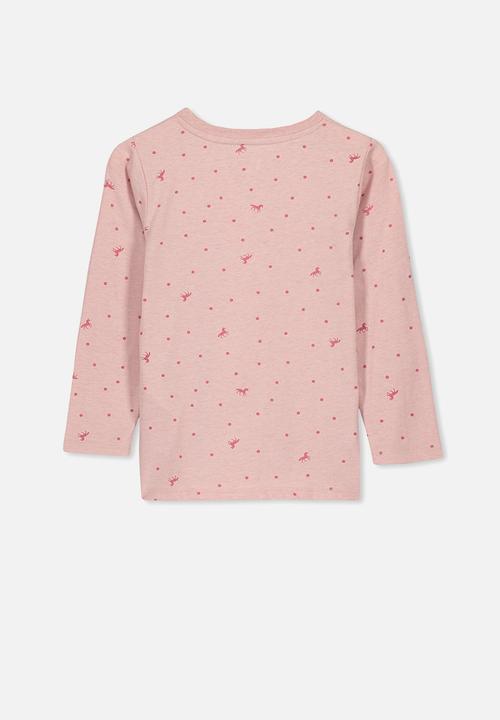 Cotton On - Long sleeve top - pink