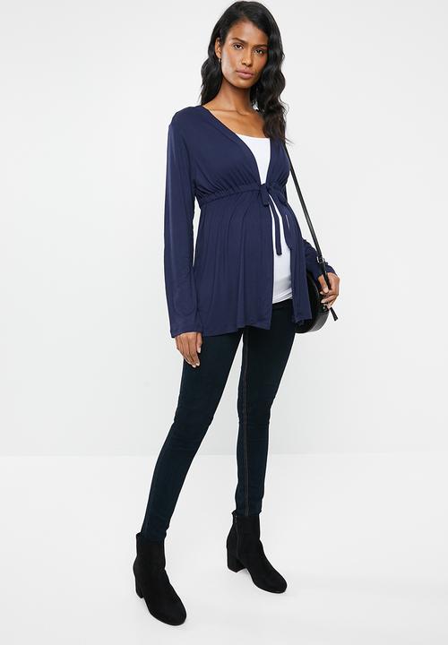 edit Maternity - Knit cardigan - navy