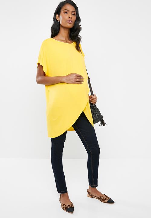 edit Maternity - Maternity T-shirt - yellow