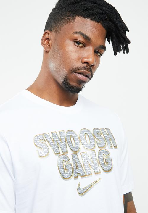 Nike - Nike seasonal statement T-shirt - white