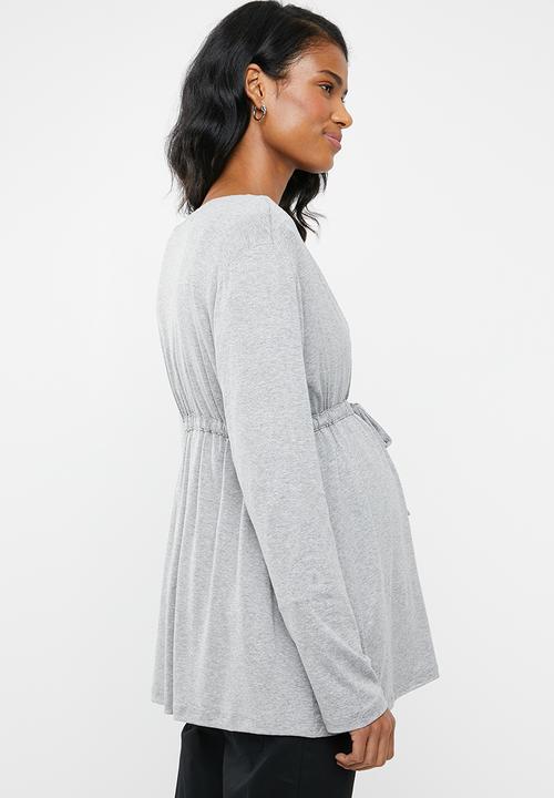 edit Maternity - Knit cardigan - grey