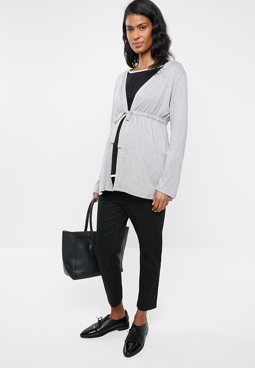 edit Maternity - Knit cardigan - grey
