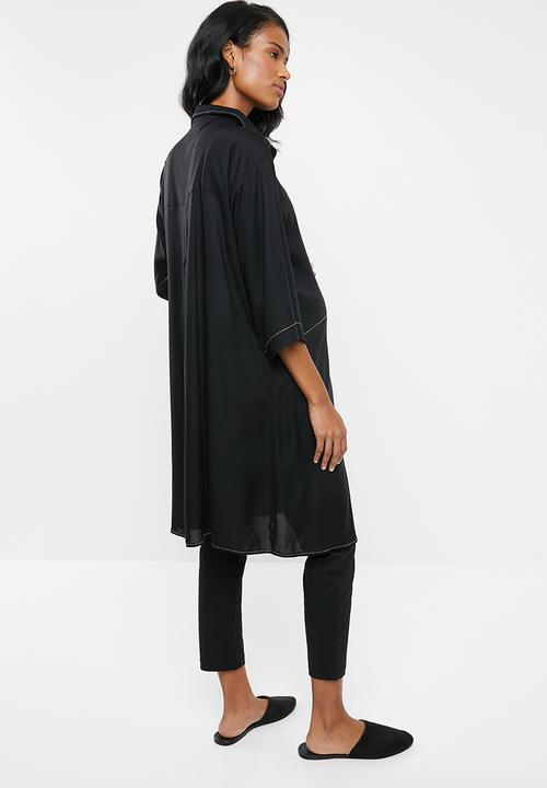 edit Maternity - Boxy fit shirt - black 