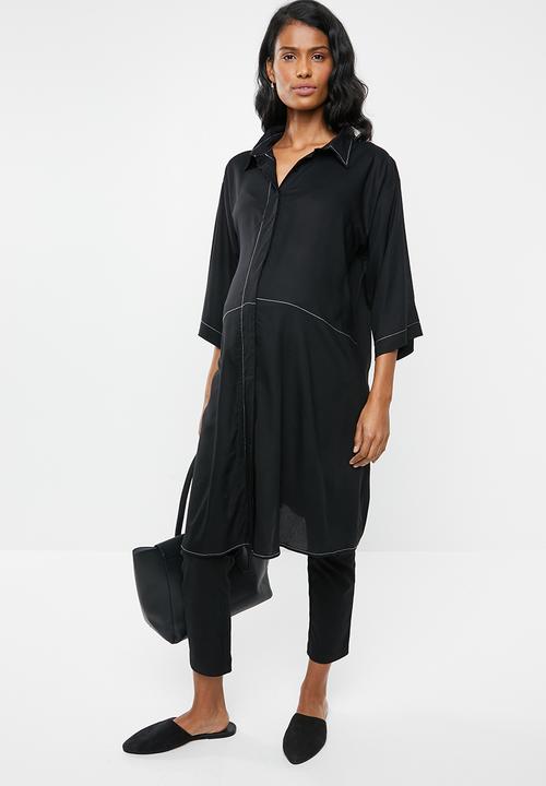 edit Maternity - Boxy fit shirt - black 