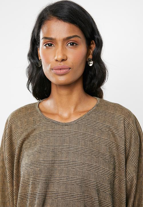 edit Maternity - Maternity Volume sweater - brown & black