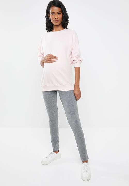 edit Maternity - Crew neck sweater - pink