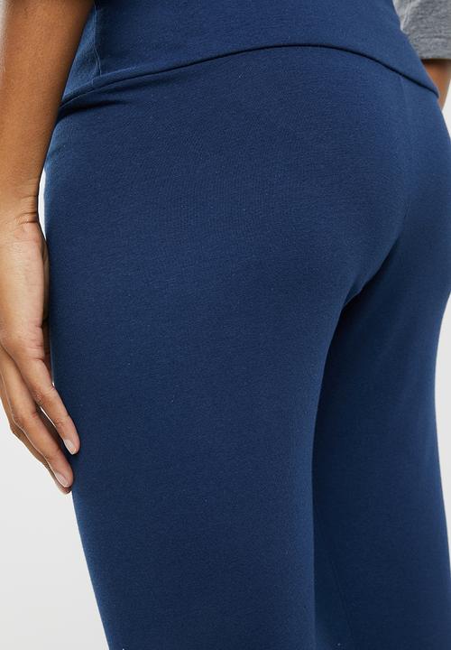 edit Maternity - Quality stretch leggings - blue