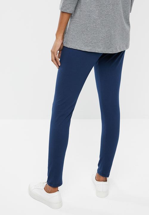 edit Maternity - Quality stretch leggings - blue
