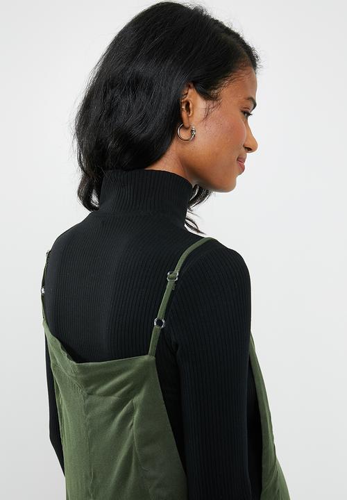 edit Maternity - Wide leg jumpsuit - green