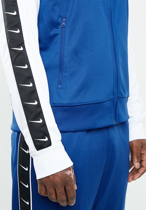 Nike - Nsw hbr jacket pk statement - blue & white 