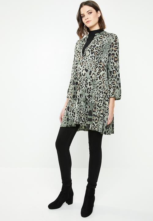 Revenge - Leopard print tunic - multi