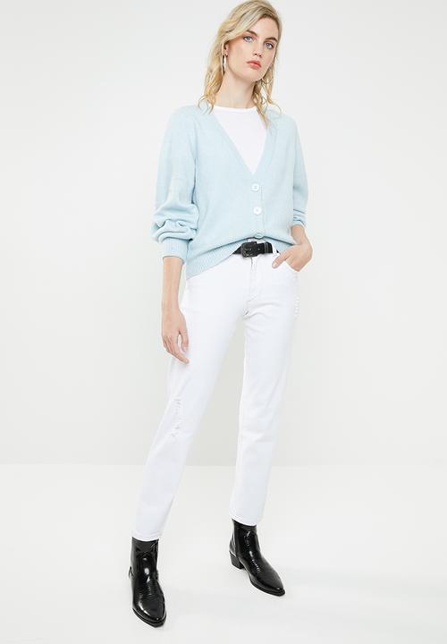 Vero Moda - Dalo long sleeve V-neck cardigan - blue