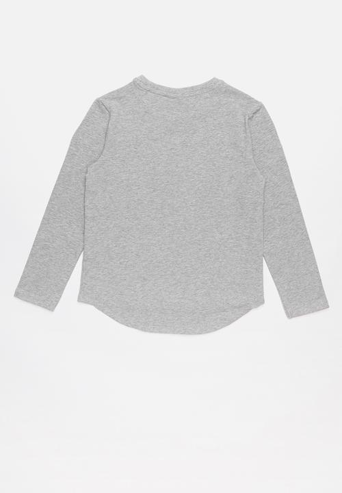 POLO - Classic long sleeve tee - grey