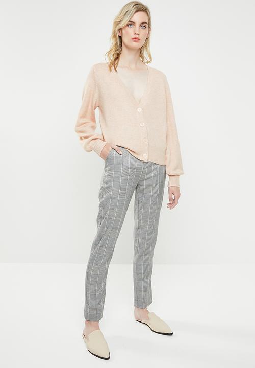 Vero Moda - Dalo long sleeve V-neck cardigan - peach 