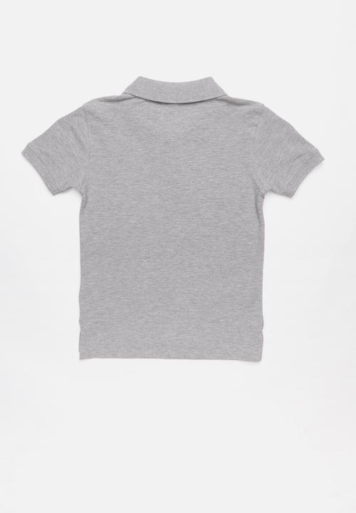 POLO - Classic short sleeve golfer - grey