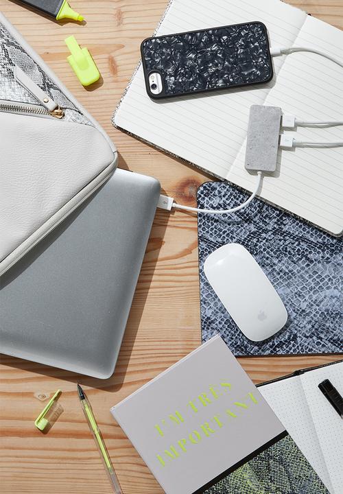 Typo - Neoprene mouse pad - snake print