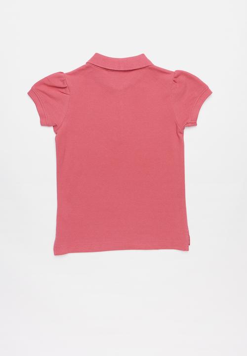 POLO - Short sleeve golfer - pink