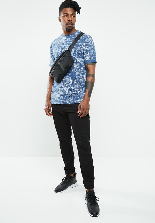 Only & Sons - Glen short sleeve tee - blue