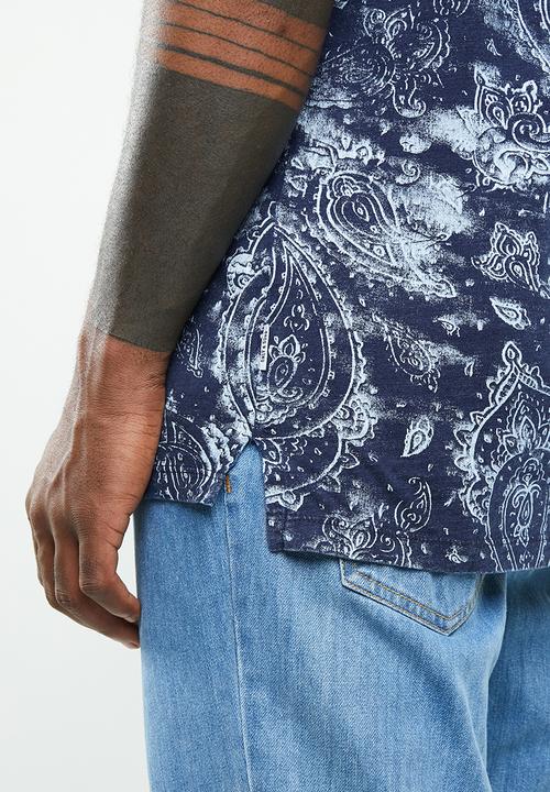 Only & Sons - Glen short sleeve tee - blue 