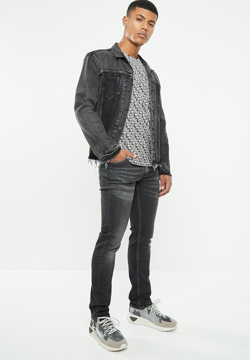 Levi’s® - Classic short sleeve pocket tee - black & white