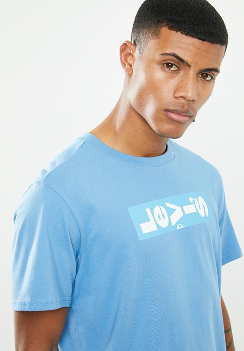 Levi’s® - Oversized graphic tee lazy tab - blue