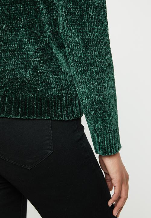 Jacqueline de Yong - Long sleeve pullover - green