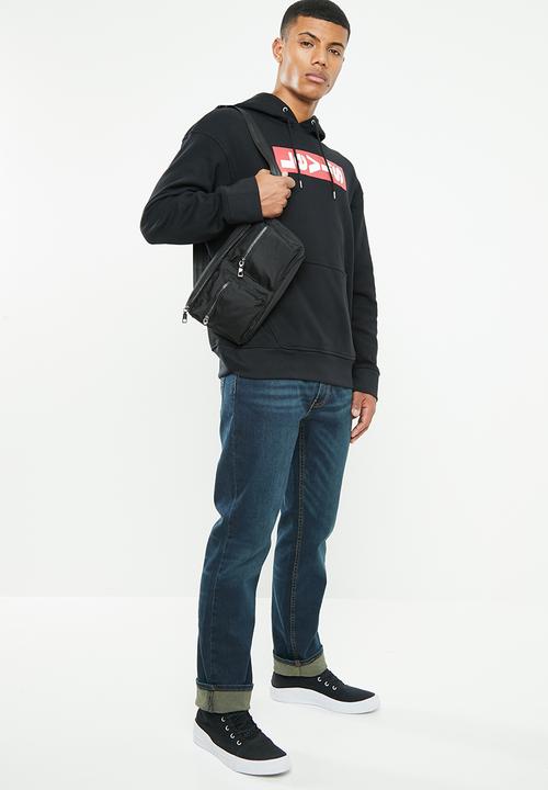 Levi’s® - Oversized graphic hoodie boxtab po - black